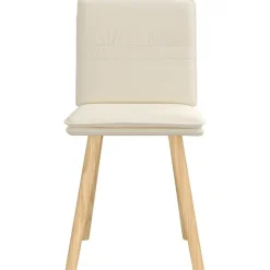 vidaXL Sillas de comedor 2 unidades Lino Hot