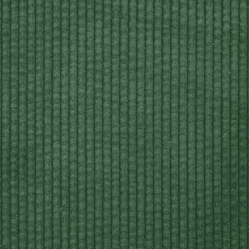vidaXL Sillas de Comedor con Ruedas 2 pcs Verde grisáceo Tela de pana Verde grisáceo Best