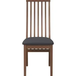 vidaXL Sillas de comedor con cojines 2 uds madera maciza marrón caucho Marrón y negro Hot