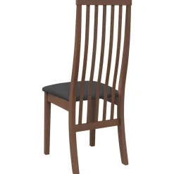 vidaXL Sillas de comedor con cojines 2 uds madera maciza marrón caucho Marrón y negro Hot