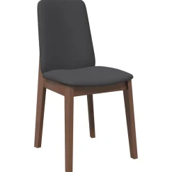 vidaXL Sillas de comedor con cojines 2 uds madera maciza marrón caucho Marrón y negro Best