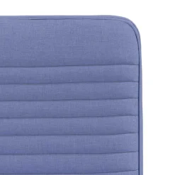 vidaXL Sillas-Sillas de comedor 4 uds tela azul jeans