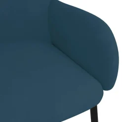 vidaXL Sillas-Sillas de comedor 2 unidades terciopelo
