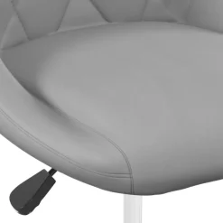 vidaXL Sillas de comedor giratorias 2 uds de terciopelo Gris claro Best