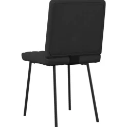 vidaXL Sillas-Sillas de comedor 4 unidades cuero sintético