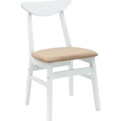 vidaXL Sillas de comedor 2 pcs 42 x 47.5 x 81 cm y marr&oacute;n Sale