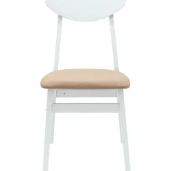 vidaXL Sillas de comedor 2 pcs 42 x 47.5 x 81 cm y marr&oacute;n Sale