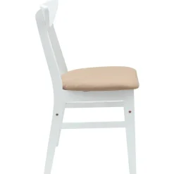 vidaXL Sillas de comedor 2 pcs 42 x 47.5 x 81 cm y marr&oacute;n Sale