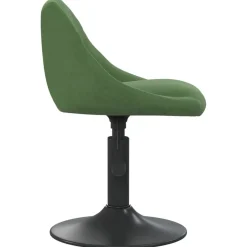 vidaXL Sillas-Sillas de comedor giratorias 2 unidades terciopelo