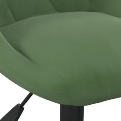 vidaXL Sillas-Sillas de comedor giratorias 2 unidades terciopelo