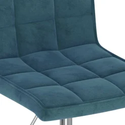vidaXL Sillas-Sillas de comedor giratorias 2 uds terciopelo