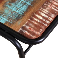 vidaXL Sillas-Sillas de comedor 2 unidades madera maciza reciclada