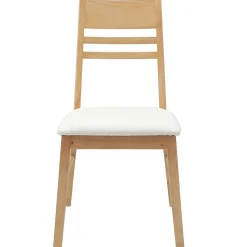 vidaXL Sillas de comedor 2 pcs Natural 43 x 54 x 89 cm Natural y Hot