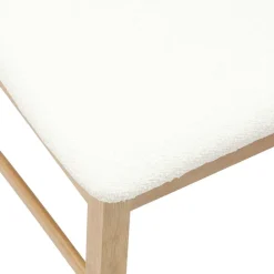 vidaXL Sillas de comedor 2 pcs Natural 43 x 54 x 89 cm Natural y Hot