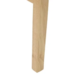 vidaXL Sillas de comedor 2 pcs Natural 43 x 54 x 89 cm Natural y Hot