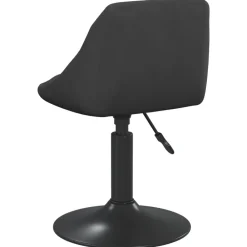 vidaXL Sillas-Sillas de comedor giratorias 2 uds terciopelo