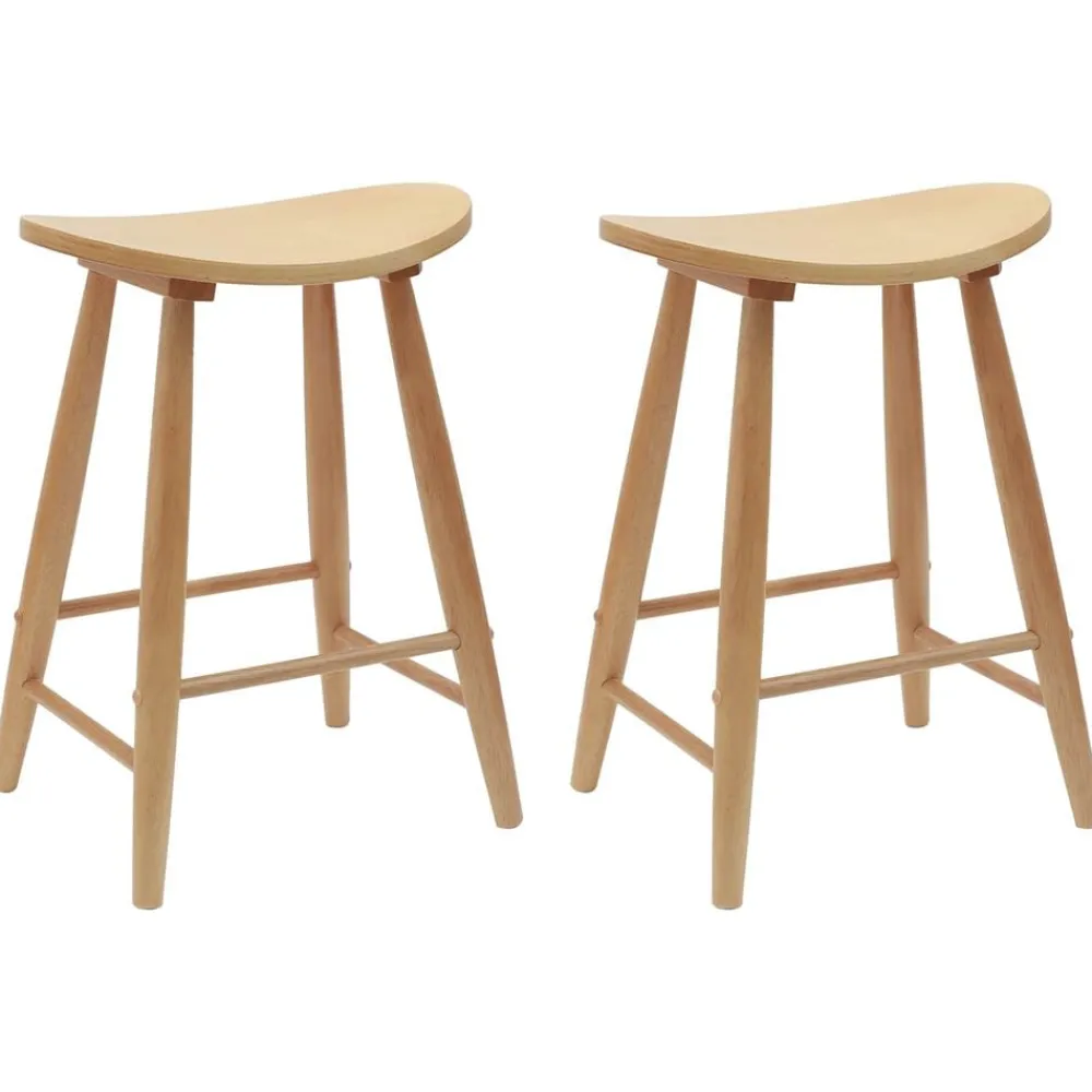 vidaXL Sillas-Sillas de comedor 2 pcs 46 x 37 x 63 cm