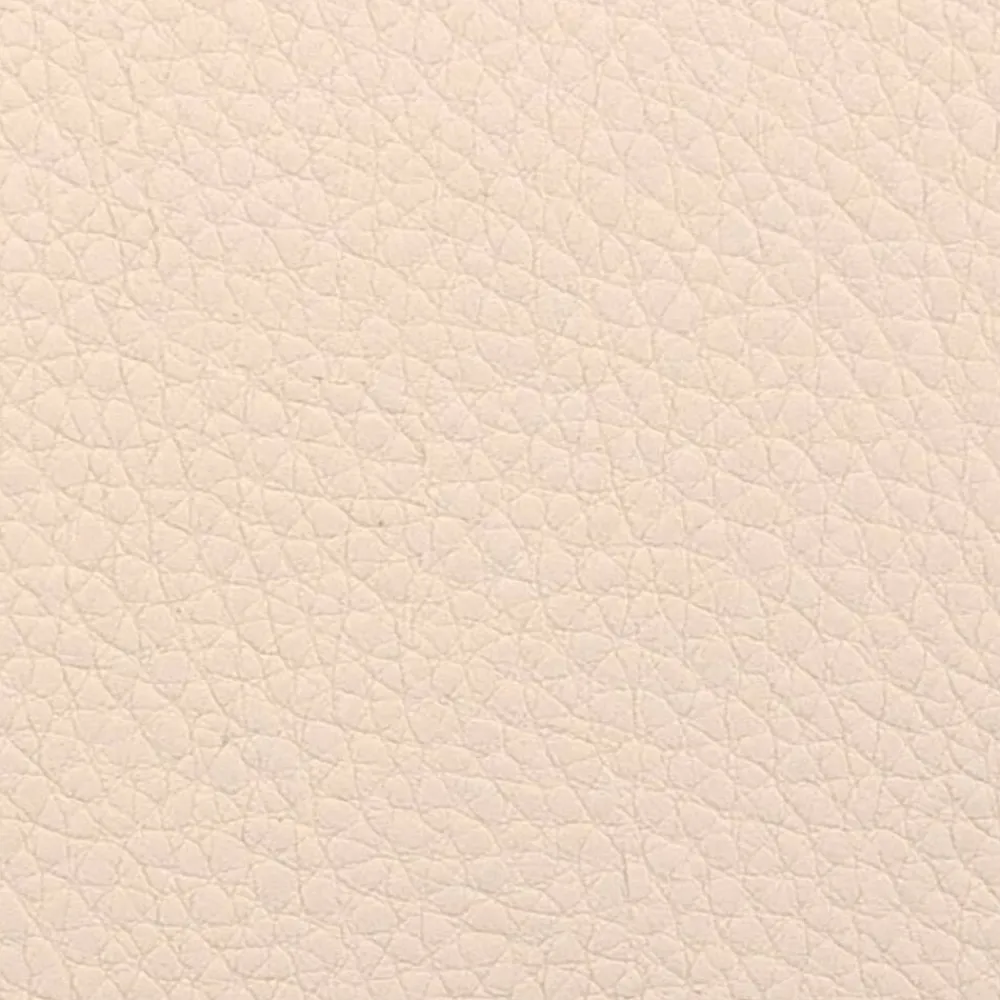 vidaXL Sillas de comedor 2 unidades cuero sintético crema marrón claro y crema