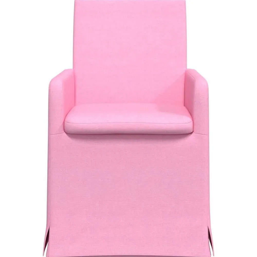 vidaXL Sillas-Sillas de comedor 2 pcs 57 x 67 x 95 cm tela
