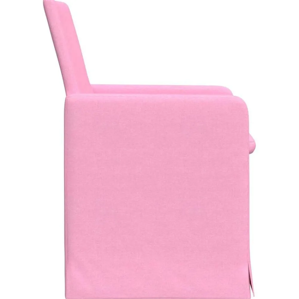 vidaXL Sillas-Sillas de comedor 2 pcs 57 x 67 x 95 cm tela
