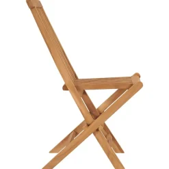 vidaXL Sillas de jardín plegables 2 unidades madera maciza de teca Outlet