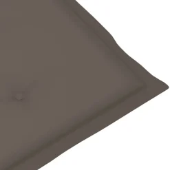 vidaXL Muebles De Jardín-Sillas de jardín reclinables 2 uds madera maciza acacia cojines