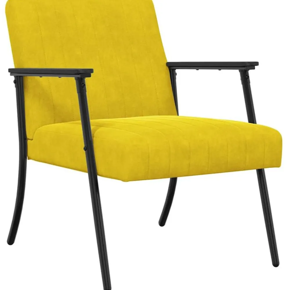 vidaXL Sillas-sillón 59 x 75 x 78 cm Terciopelo