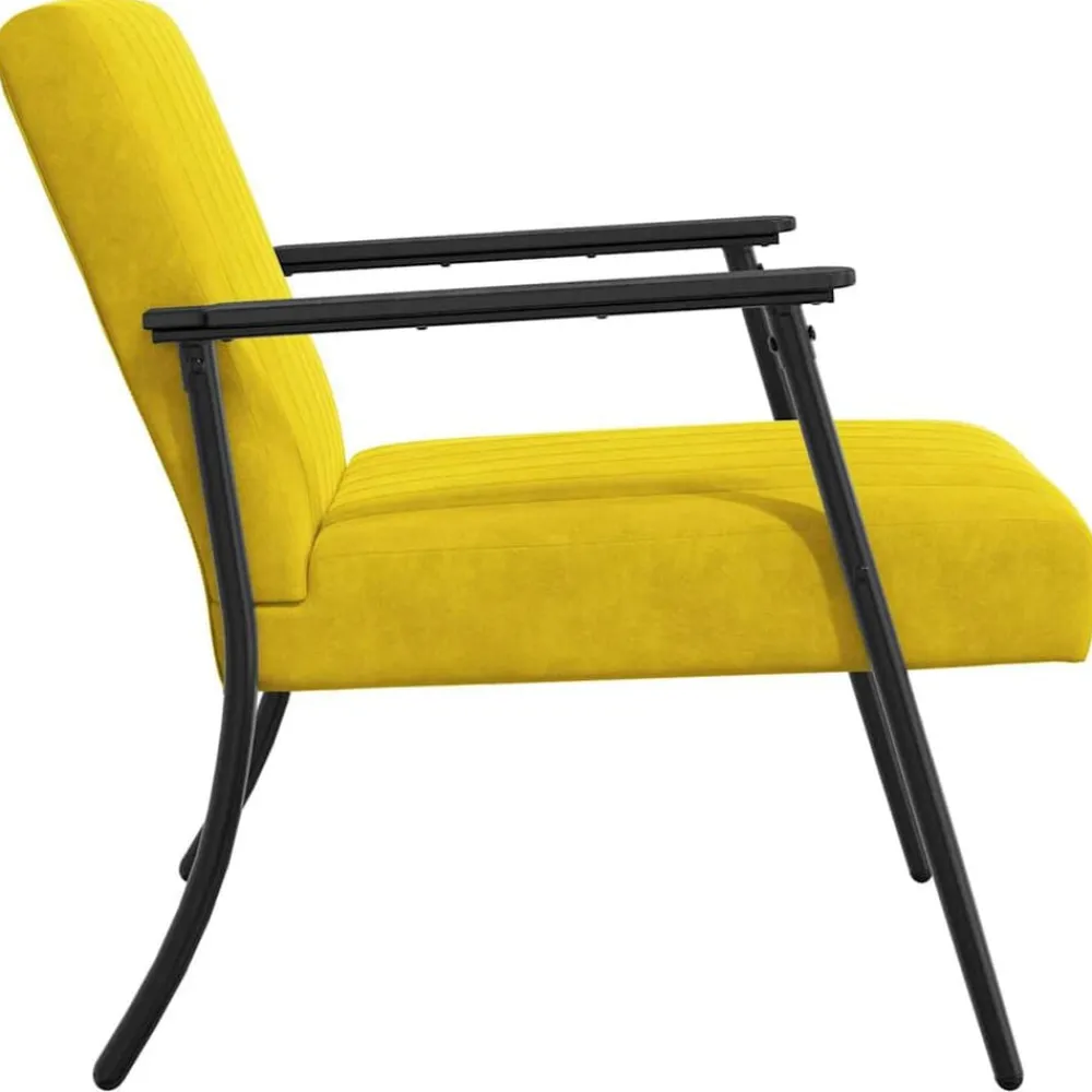 vidaXL Sillas-sillón 59 x 75 x 78 cm Terciopelo