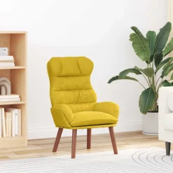 vidaXL sillón 69 x 74 x 93 cm Terciopelo Amarillo Hot
