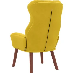 vidaXL sillón 69 x 74 x 93 cm Terciopelo Amarillo Hot