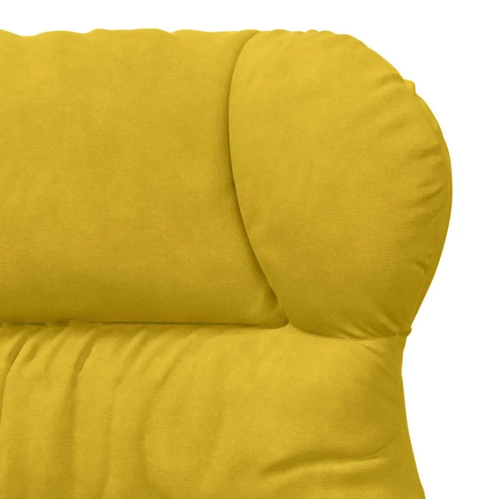 vidaXL sillón 69 x 74 x 93 cm Terciopelo Amarillo Hot