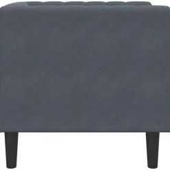 vidaXL Sofás-Sillón Chesterfield de terciopelo