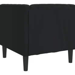 vidaXL Sofás-Sillón Chesterfield de cuero artificial