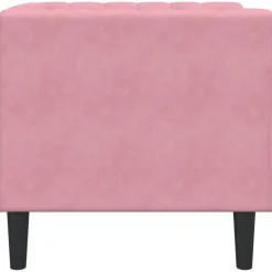 vidaXL Sillón Chesterfield de terciopelo Rosa Outlet