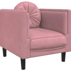 vidaXL Sofás-Sillón con cojín terciopelo
