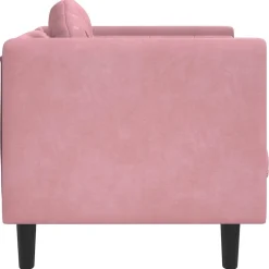 vidaXL Sofás-Sillón con cojín terciopelo