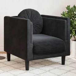 vidaXL Sofás-Sillón con cojín terciopelo