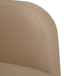 vidaXL Sillas-Sillón con reposabrazos 54 cm cuero sintética