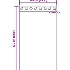 vidaXL Sillas-Sillón con reposabrazos Terciopelo 55 cm