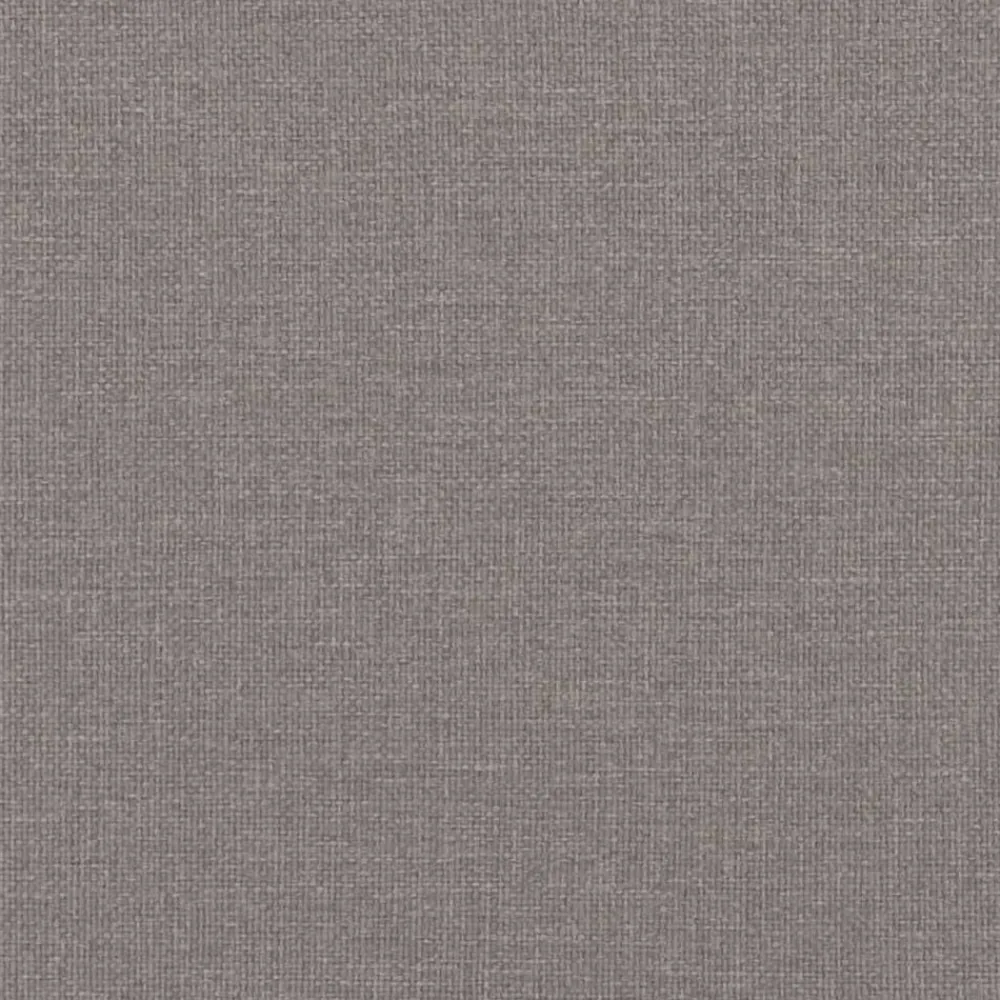 vidaXL Sillón con taburete tela gris taupe 60 cm Taupé Online