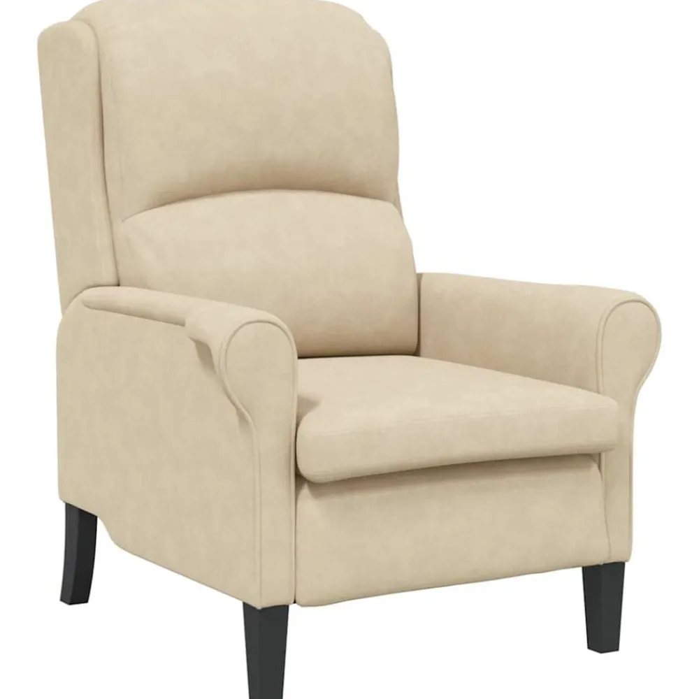 vidaXL Sillas-sillón 76 x 94 x 102 cm Microfibra