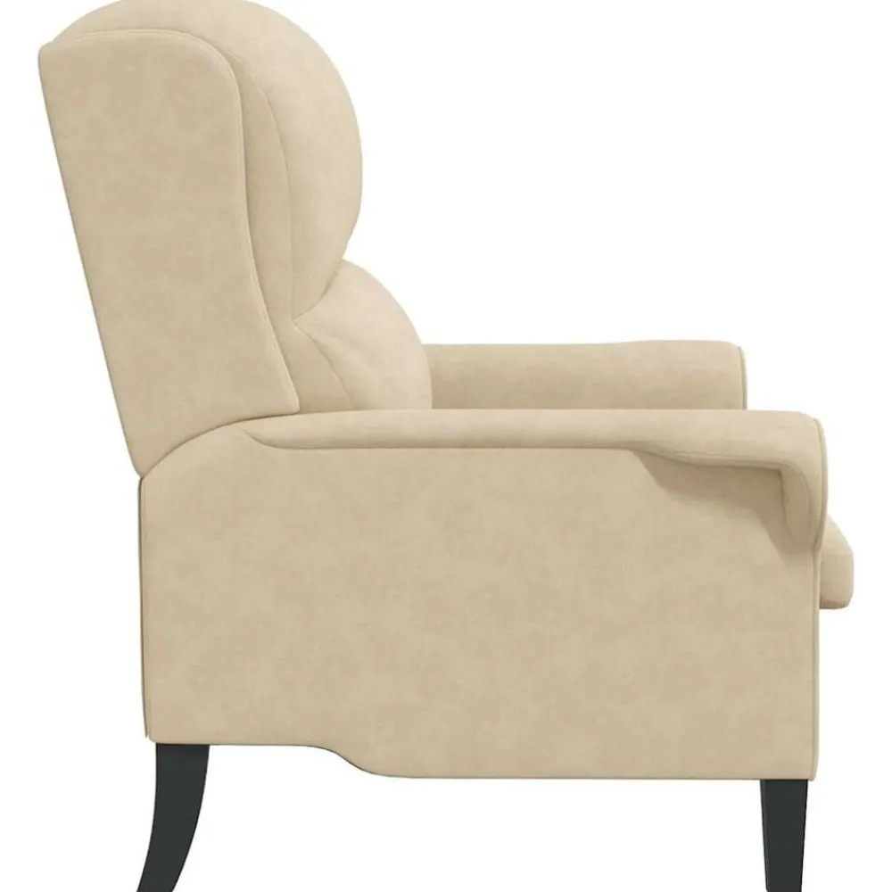 vidaXL Sillas-sillón 76 x 94 x 102 cm Microfibra