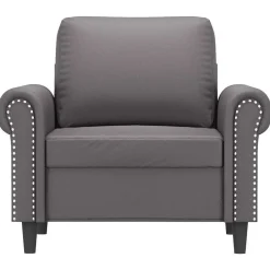 vidaXL Sofás-Sillón cuero sintético 60 cm