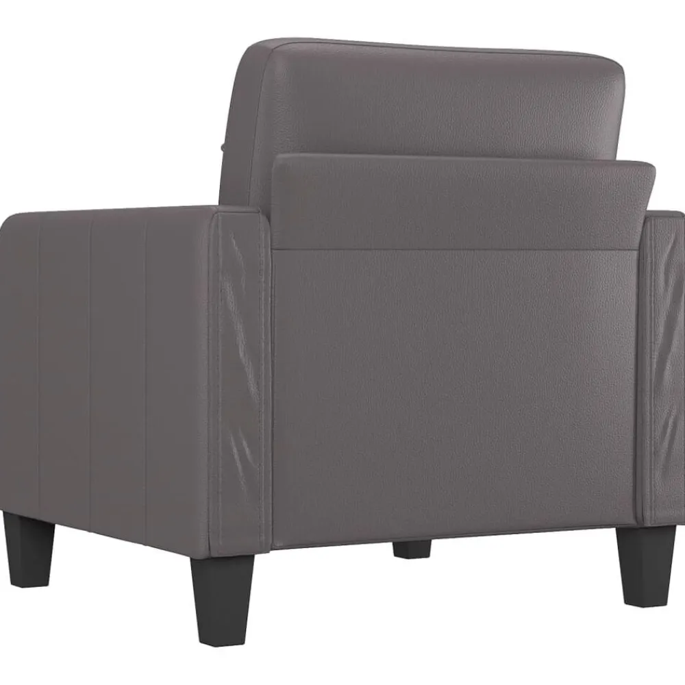 vidaXL Sofás-Sillón cuero sintético 60 cm