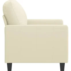 vidaXL Sofás-Sillón cuero sintético 60 cm