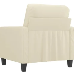 vidaXL Sofás-Sillón cuero sintético 60 cm
