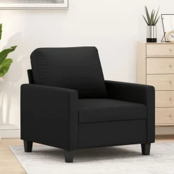 vidaXL Sofás-Sillón cuero sintético 60 cm