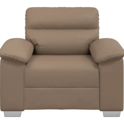 vidaXL Sofás-Sillón cuero sintético color 100x81x84 cm