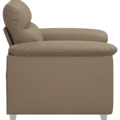 vidaXL Sofás-Sillón cuero sintético color 100x81x84 cm