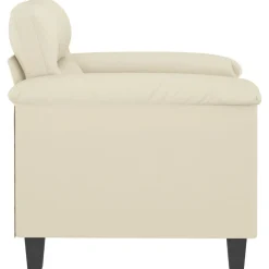 vidaXL Sofás-Sillón cuero sintético 60 cm